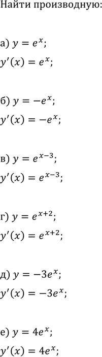 Изображение а) На рисунке 63 изображён график дифференцируемой функции у=f(x). Среди отмеченных точек a, b, с, d, е и g укажите те, для которых справедливо неравенство...
