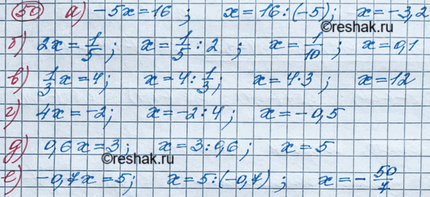 Изображение Расположите выражения:  а) 5/16: 5/16* 0,1,5/16*(-7) в порядке возрастания их значений;  б) 0,8 * (-0,4), 0,8 :...