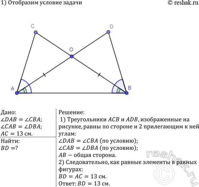 Изображение Упр.126 ГДЗ Атанасян 7-9 класс по геометрии