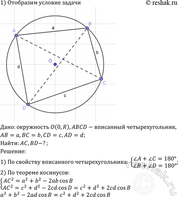 Изображение Упр.1273 ГДЗ Атанасян 7-9 класс по геометрии