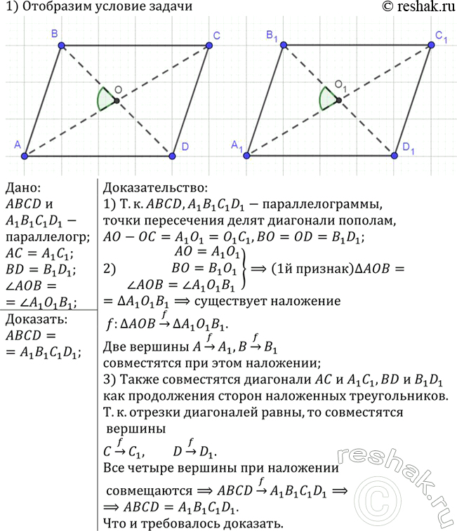Изображение Упр.1413 ГДЗ Атанасян 7-9 класс по геометрии