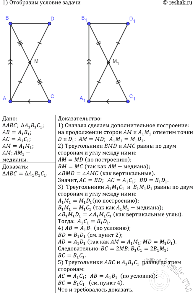 Изображение Упр.181 ГДЗ Атанасян 7-9 класс по геометрии