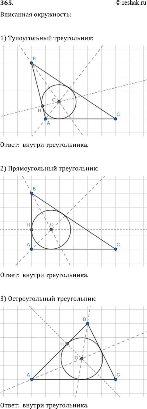 Изображение Сколько сторон имеет выпуклый многоугольник, каждый угол которого равен: а) 90°; б) 60°; в) 120°; г)...