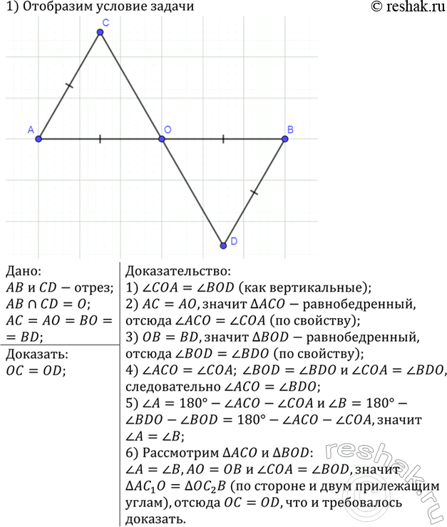 Изображение Упр.423 ГДЗ Атанасян 7-9 класс по геометрии
