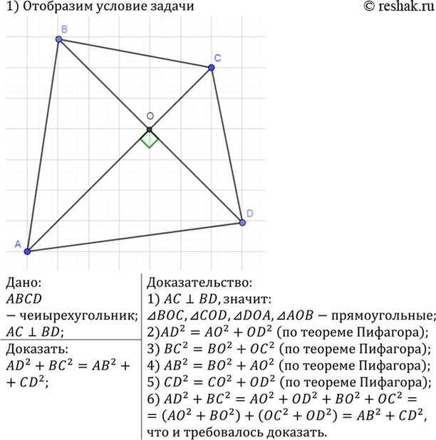 Изображение Докажите, что треугольники ABC и А1В1С1 подобны, если AB/A1B1=AC/A1C1=AD/A1D1, где AD и A1D1 — биссектрисы...
