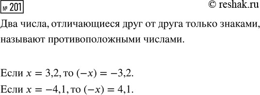Изображение Задание 201 Вариант 1 Самостоятельная работа ГДЗ Дидактические материалы Чесноков 6 класс
