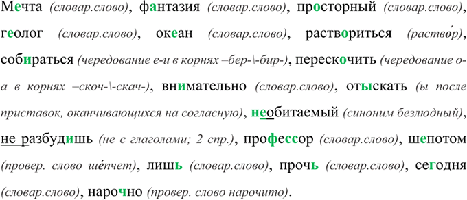 Изображение Орфографический практикум 28 ГДЗ Рыбченкова Александрова 7 класс